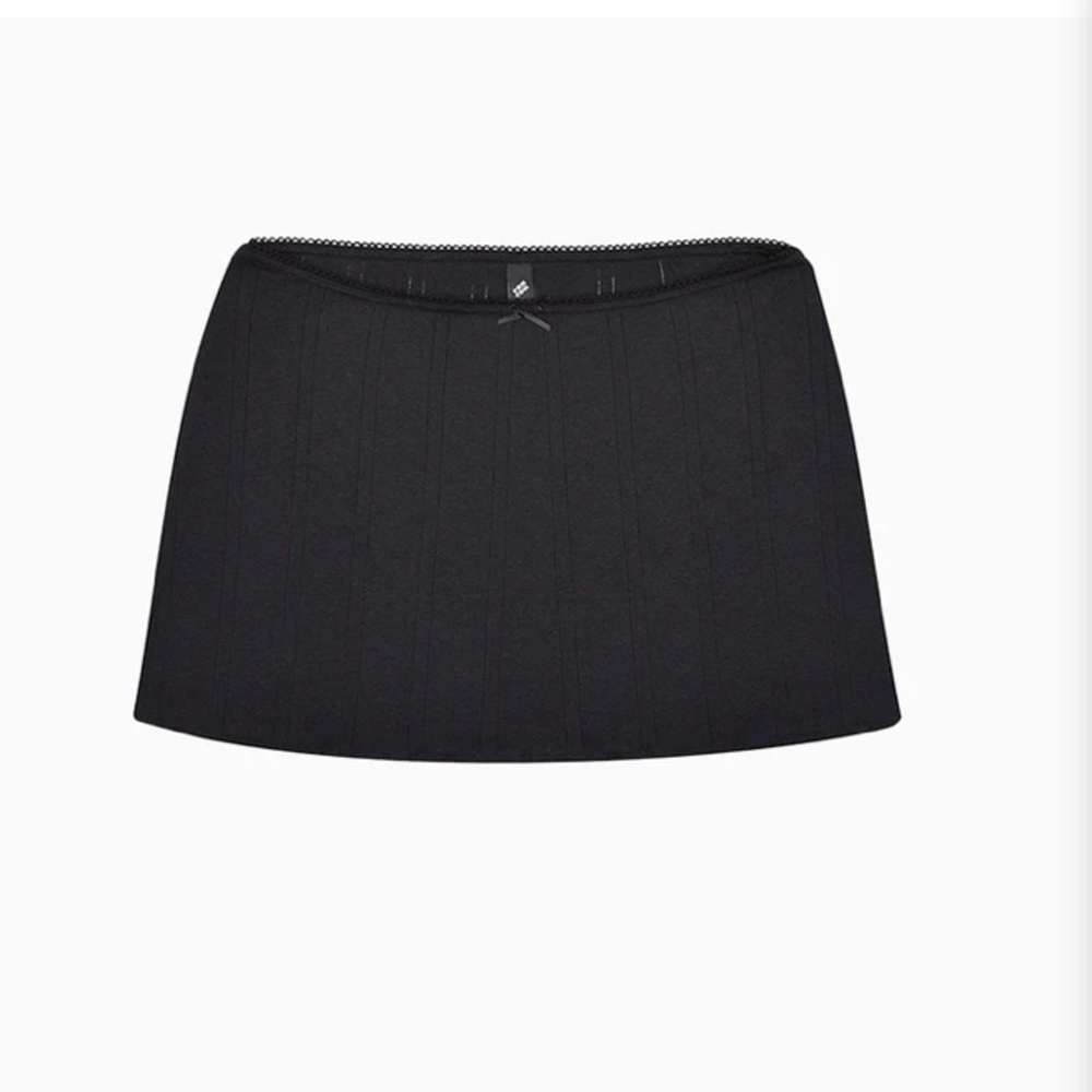 Cou Cou Intimates Pointelle Mini Skirt